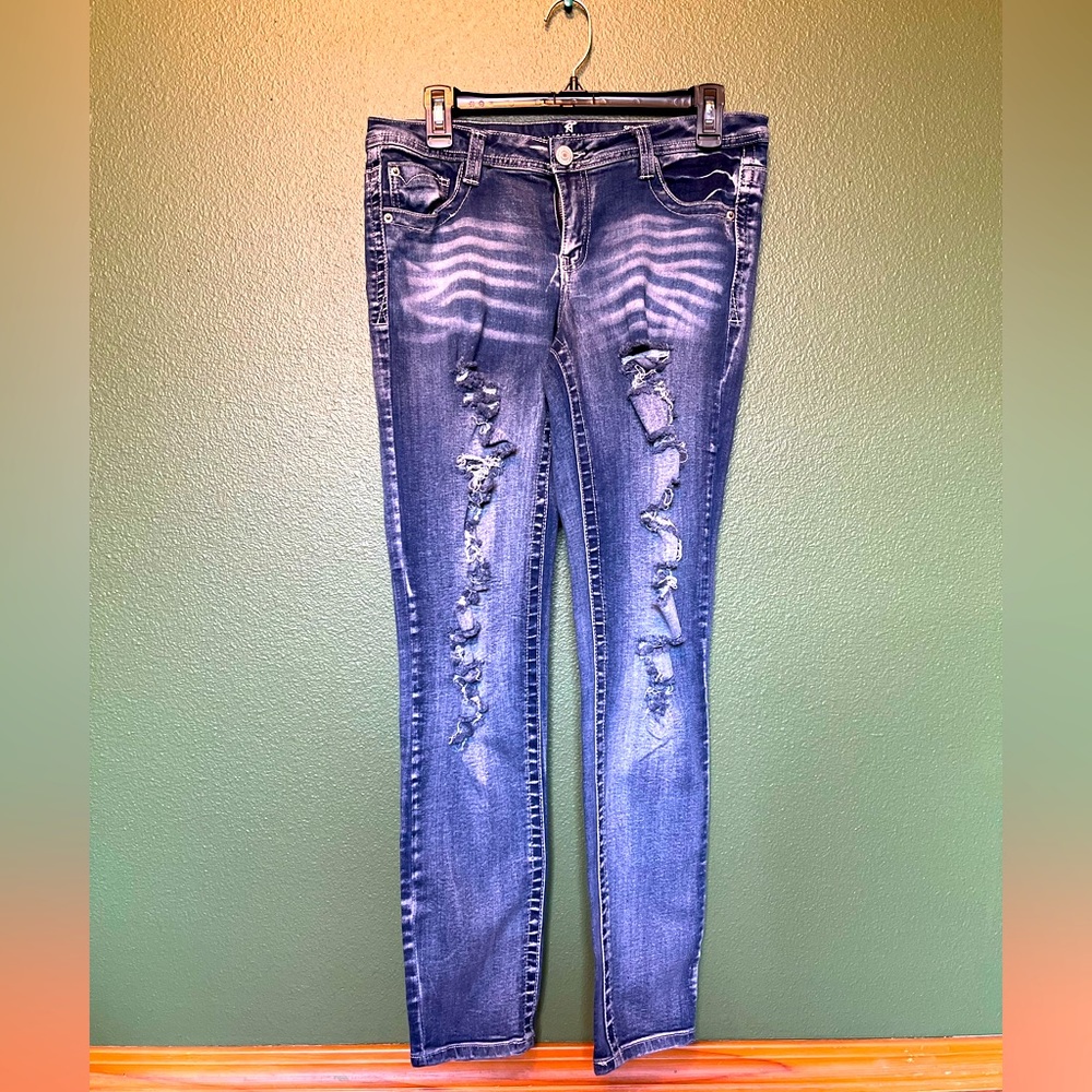Almost famous ripped skinny jeans